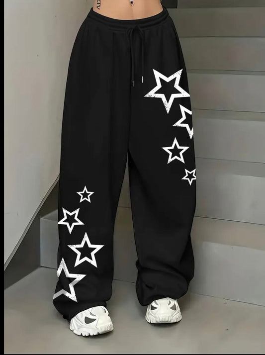 loose fitting straight pants trousers