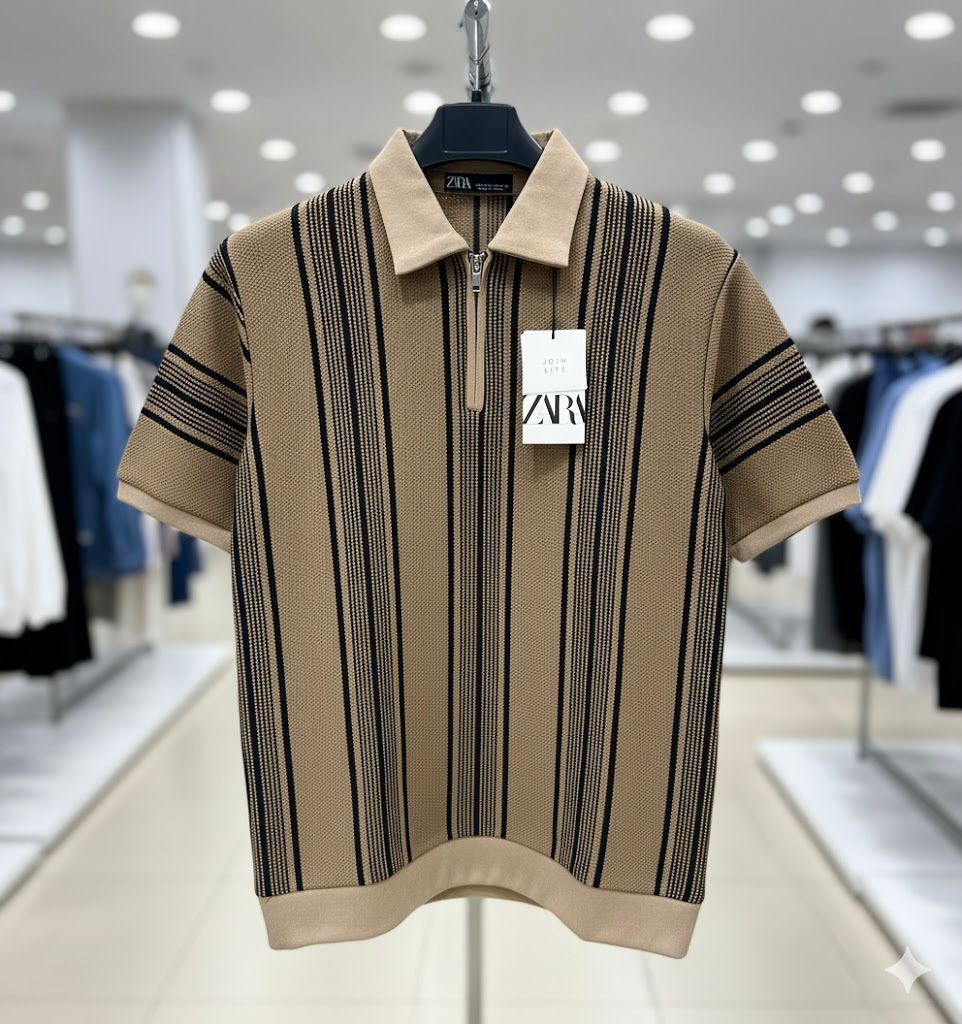 trendy men's polo