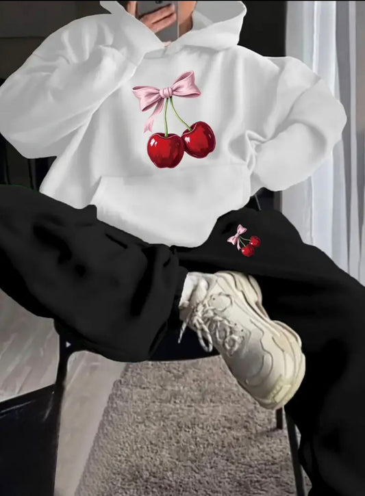 cherry hoodie