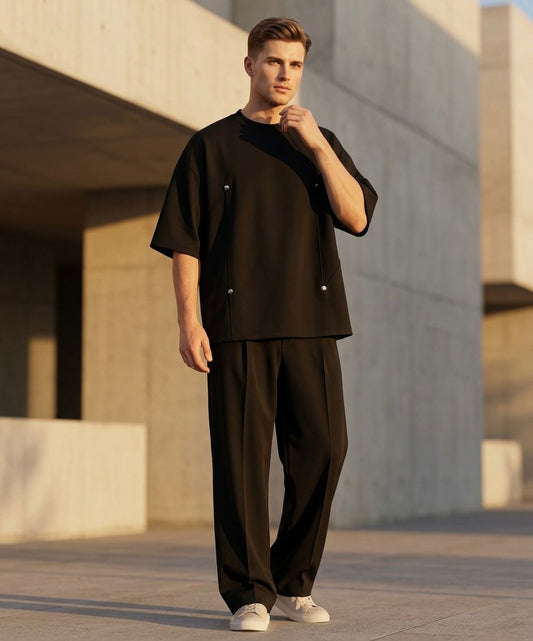 Baggy Tshirt & Korean pants trouser